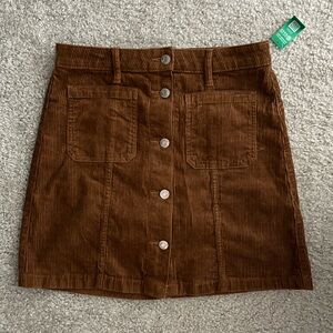 Corduroy Skirt w/tags!